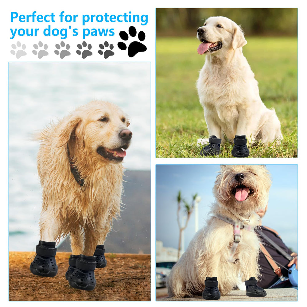 Dogoys Zapatos para Perro: diseño antideslizante para superficies mojadas.