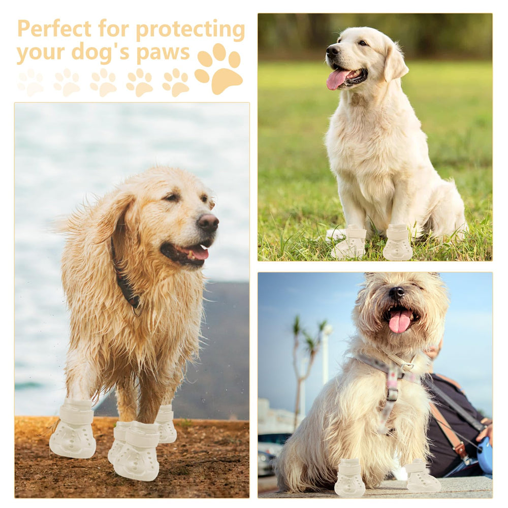 Zapatos DOGOYS para perro con apertura amplia facilitan poner y quitar.