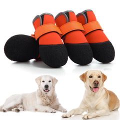 DOGOYS zapatos para perro, exterior naranja, ideal para paseos al aire libre
