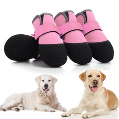 Dogoys zapato para perro con suela rugosa para tracción en hielo y nieve