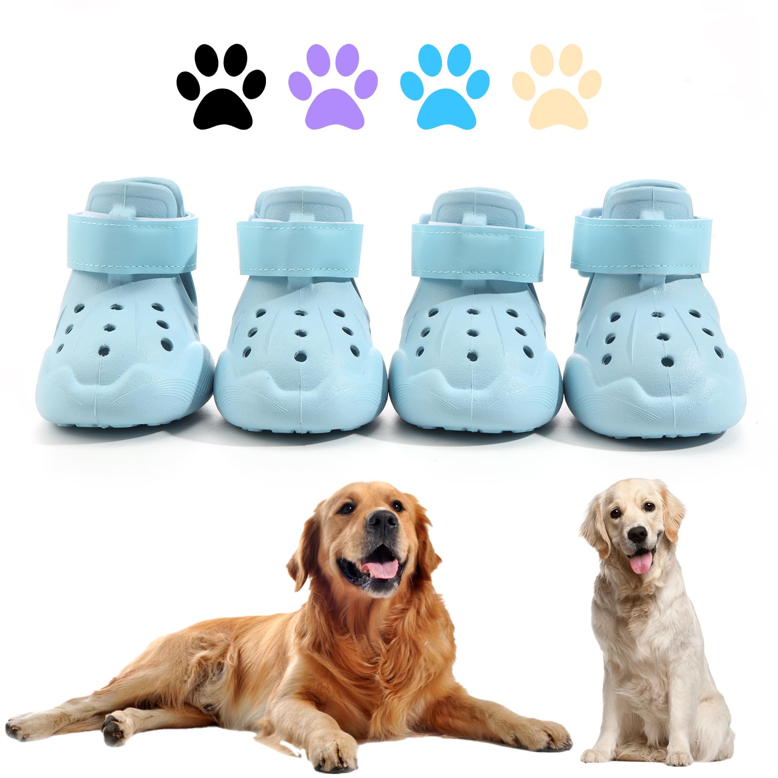 DOGOYS zapato para perro con suela robusta y agarre en exteriores.