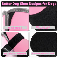 Zapatos DOGOYS para perros con ajuste fácil que facilita ponérselos.