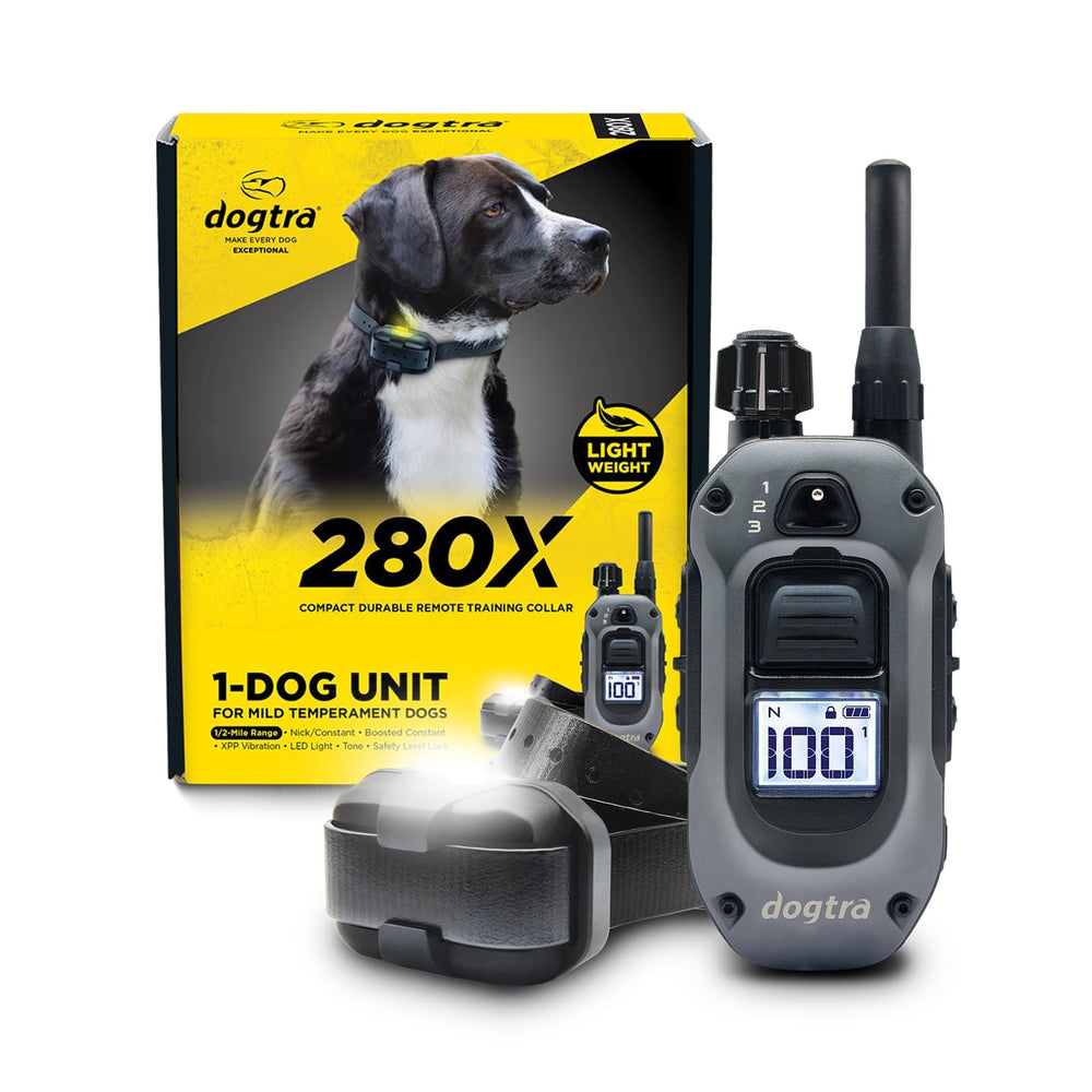 Dogtra 280X control remoto: entrenamiento preciso con el control al alcance de la mano