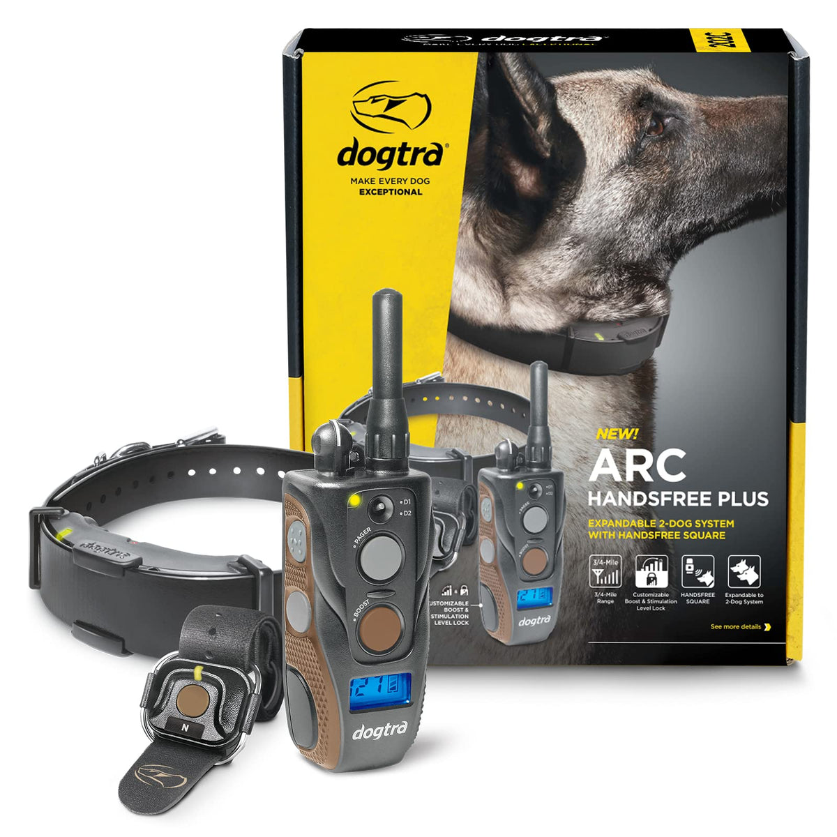 Dogtra ARC Manos Libres: mando sin cables para entrenamiento cómodo
