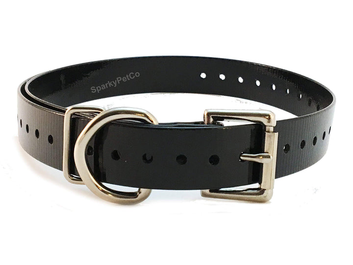Dogtra correa repuesto negra 3-4x28 pulgadas, compatibilidad amplia para collares eléctricos