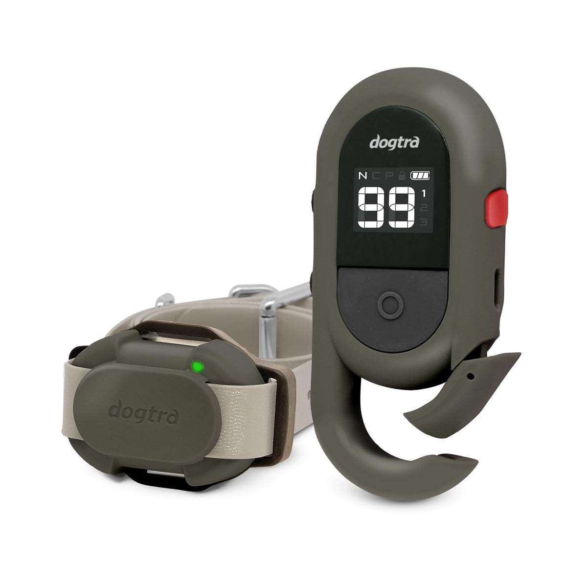 Dogtra CUE Gen 2 control remoto, ideal para entrenar a distancia con precisión.