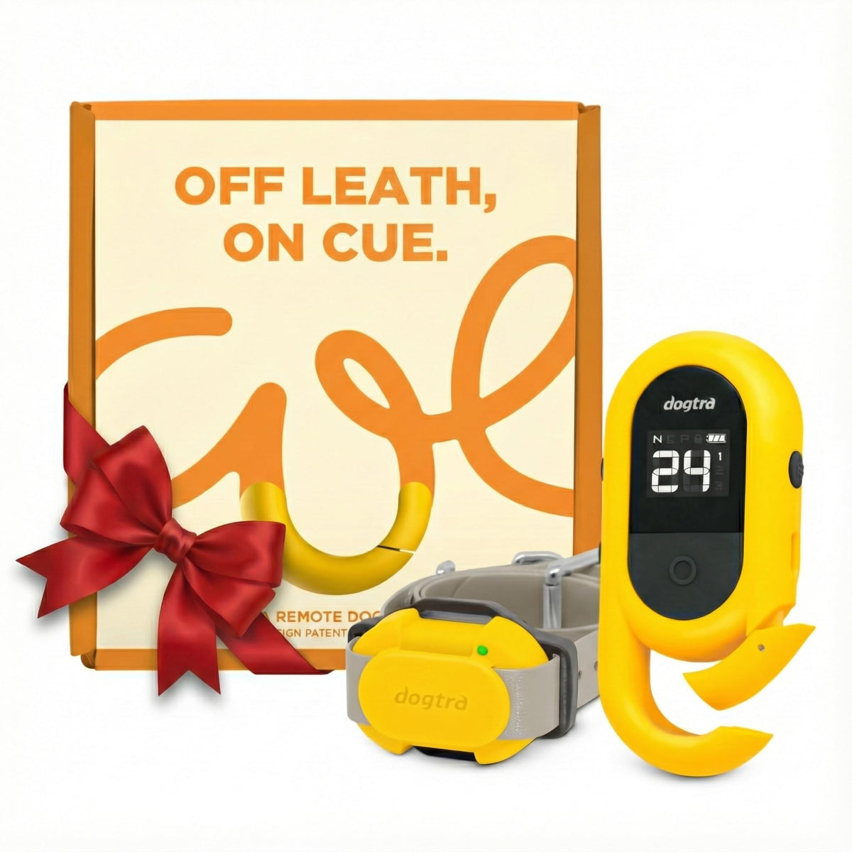 Dogtra CUE Yellow: control remoto compacto para entrenamiento diario a distancia