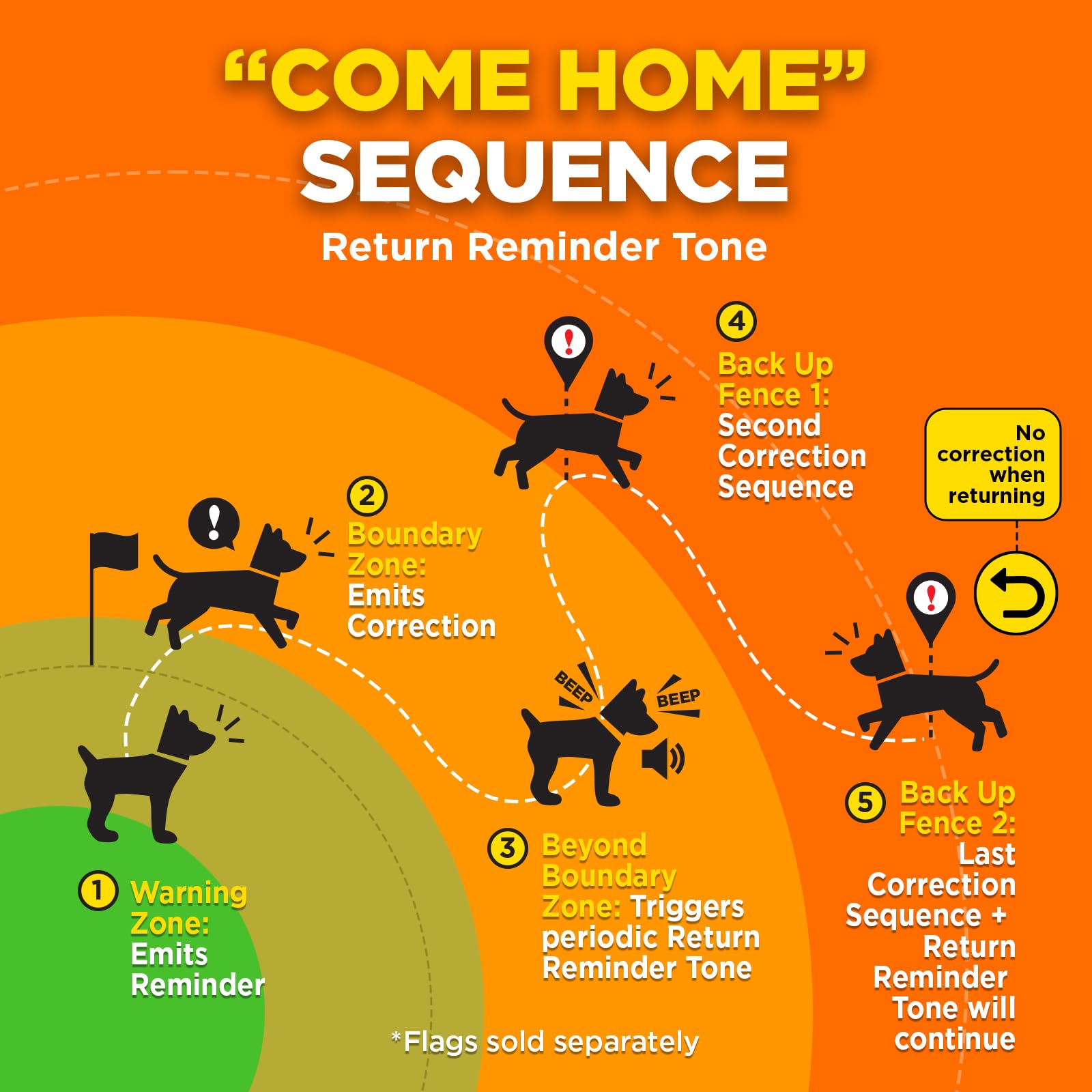 Dogtra GPS Fence: collar recargable, entrenamiento sencillo y fiable.