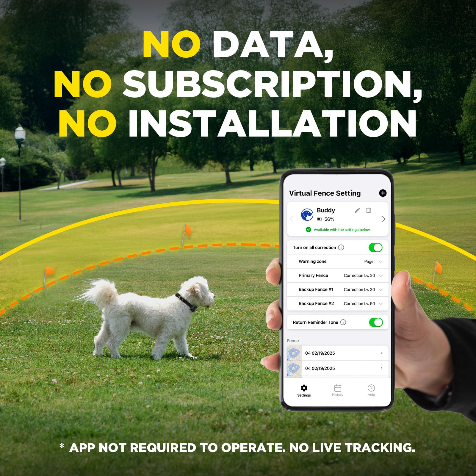 Dogtra GPS Fence: IPX9K para resistencia al agua en exteriores.