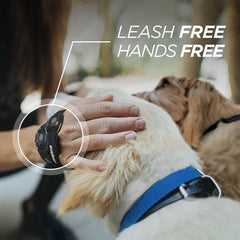 Dogtra HANDSFREE Square muestra alcance de tres cuartos de milla para respuestas rápidas.