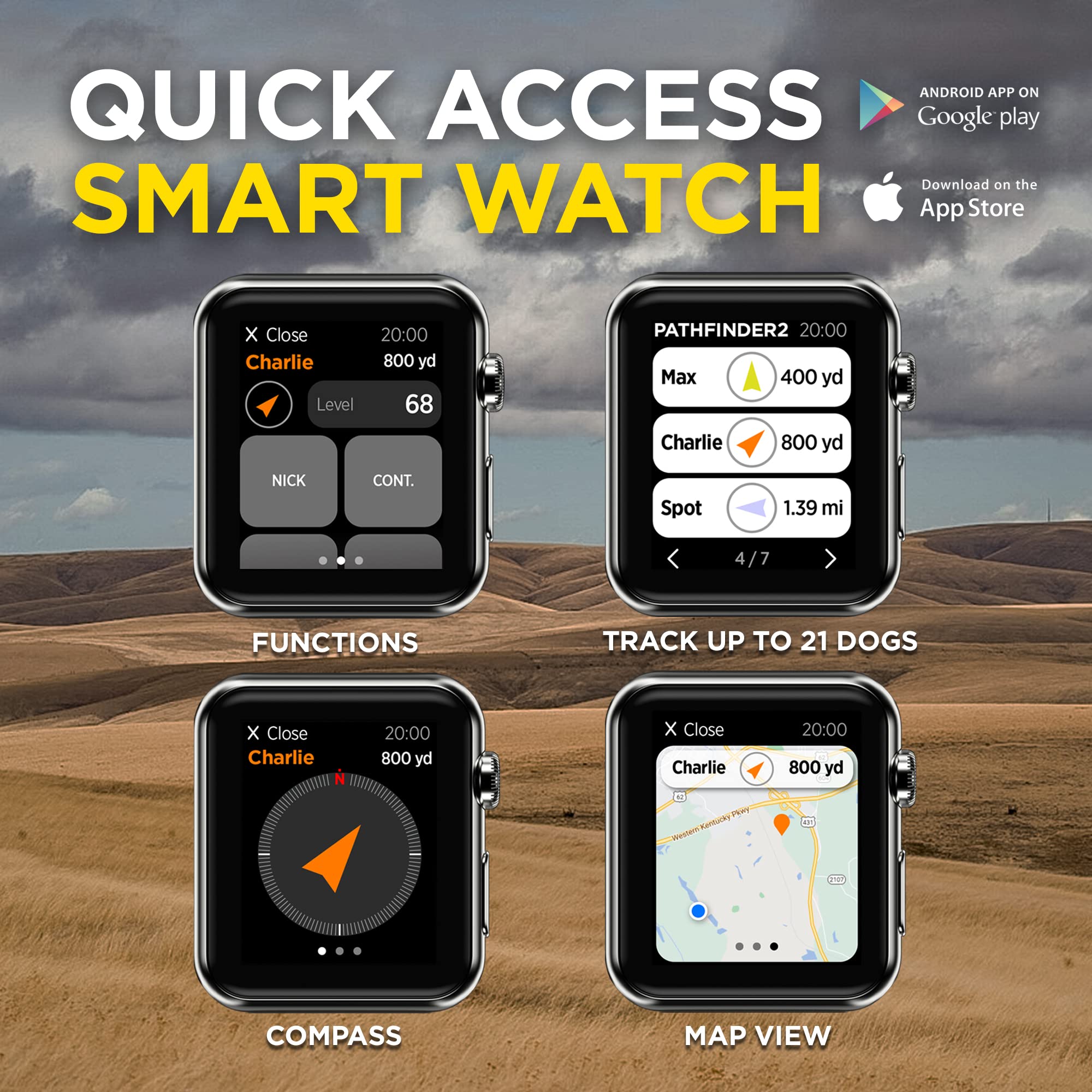 Dogtra Pathfinder 2 y su aplicación gratuita ofrecen mapas y alertas útiles