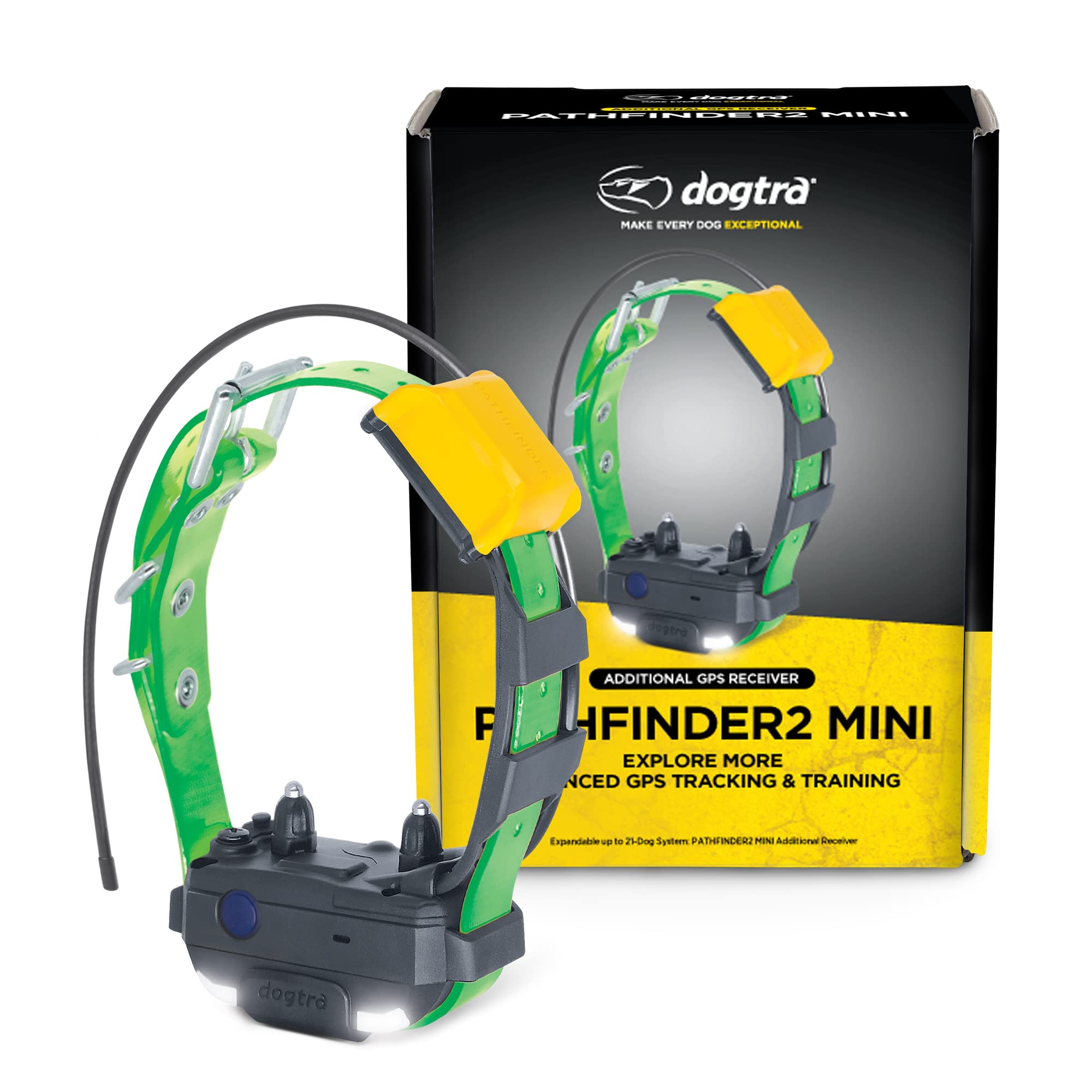 Dogtra PATHFINDER2 Mini: receptor adicional para rastreo en tiempo real y control