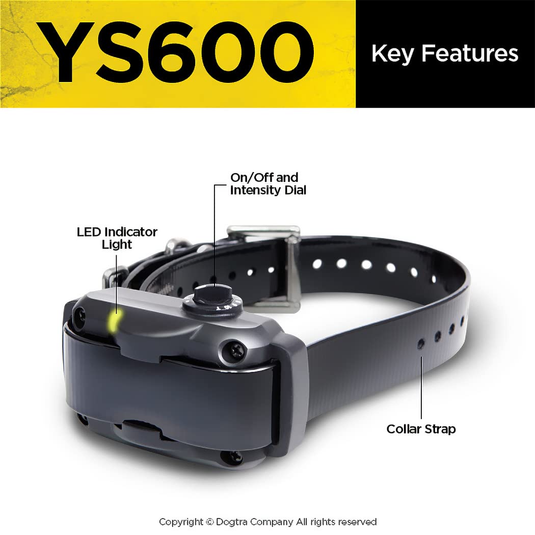 Dogtra YS600 vibracion de aviso para captar atención sin dolor.