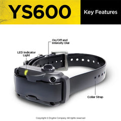 Dogtra YS600 vibracion de aviso para captar atención sin dolor.