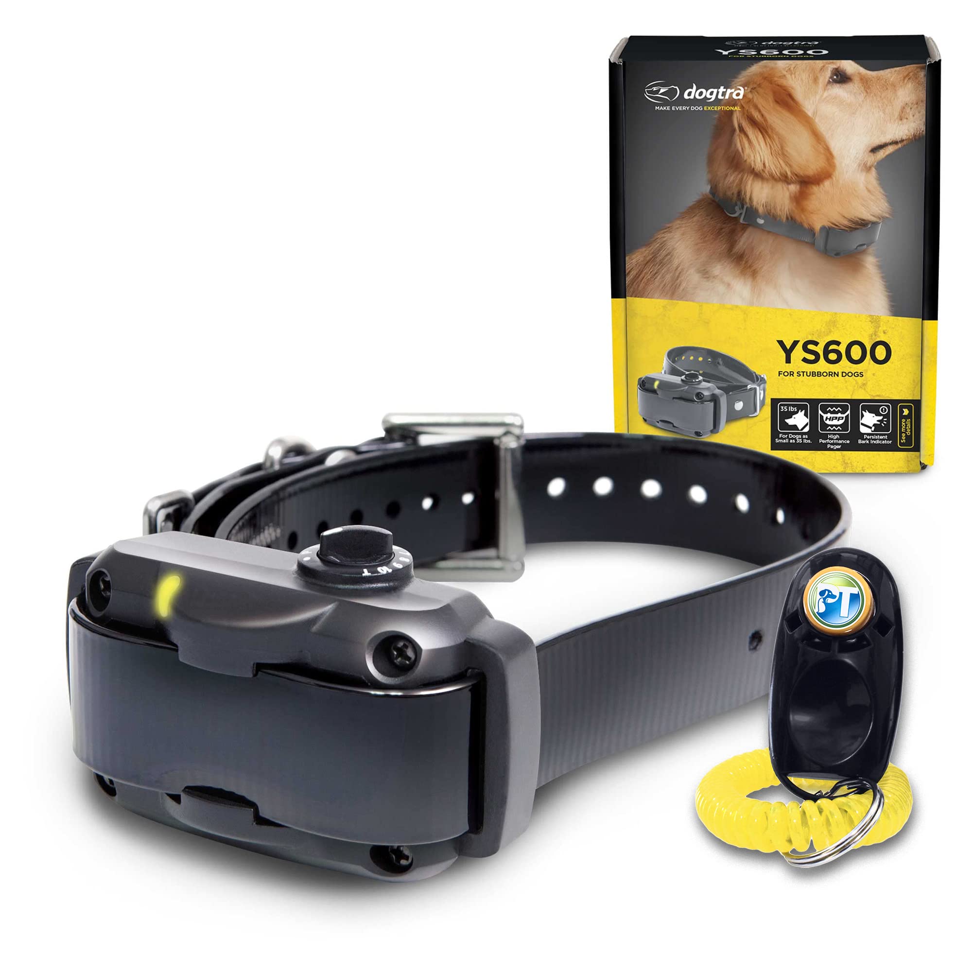 Dogtra YS600 receptor ultra-compacto para entrenamiento eficaz.