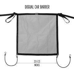 DOGUAL barrera de red HDPE, material duradero y fácil de limpiar.