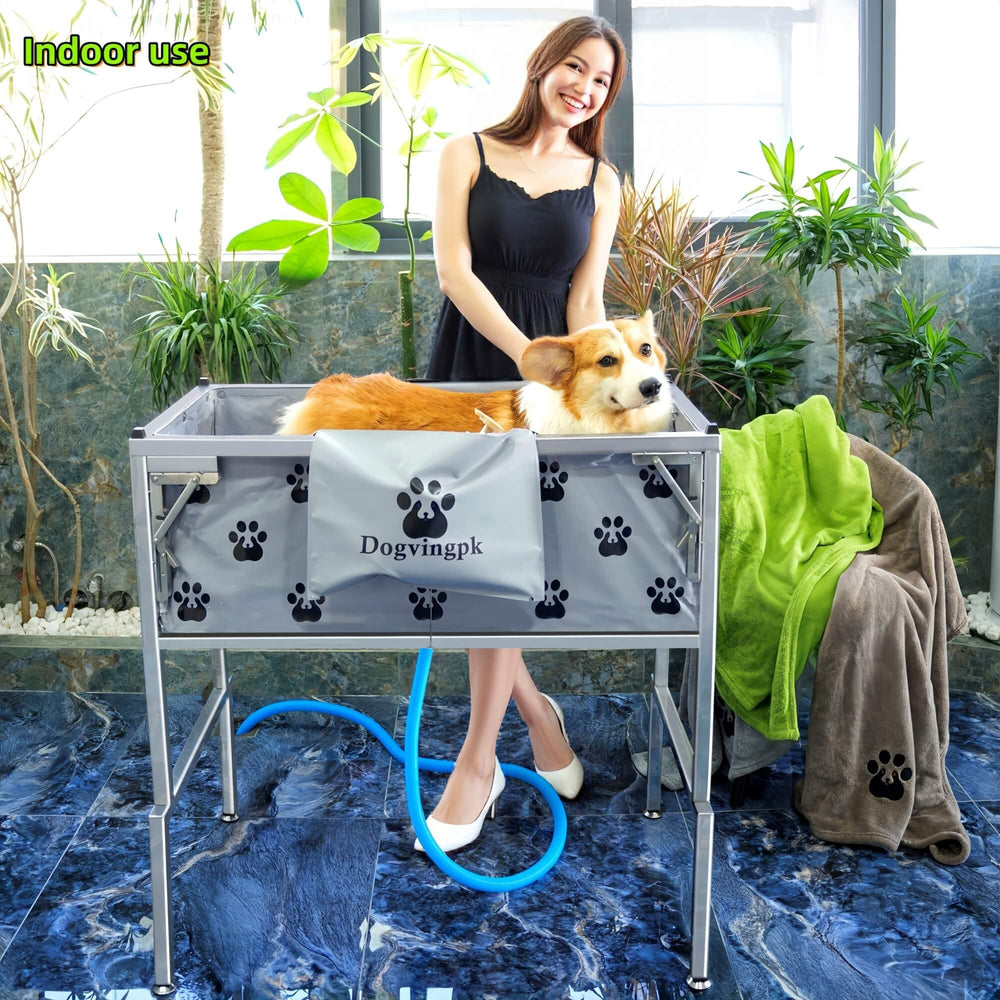 Dogvingpk sistema de drenaje rápido para un vaciado limpio y eficiente.