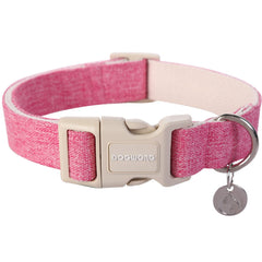 DOGWONG collar con cierre rápido facilita colocación diaria.