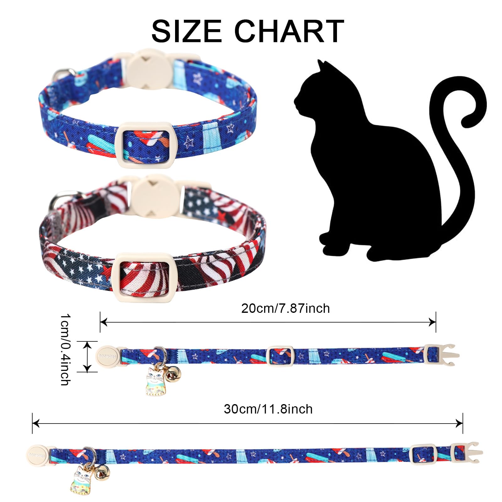 DOGWONG collar con campana, sonido suave para localizar a tu mascota.