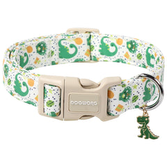 DOGWONG Collar Dinosaur hebilla: hebilla duradera para ajuste seguro y cómodo.