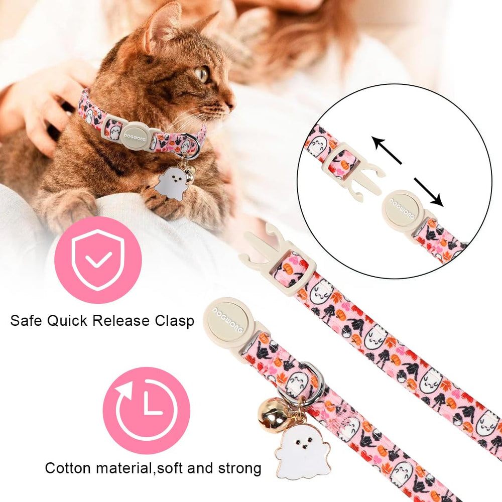 Collar DOGWONG con campana suave para localizar la mascota