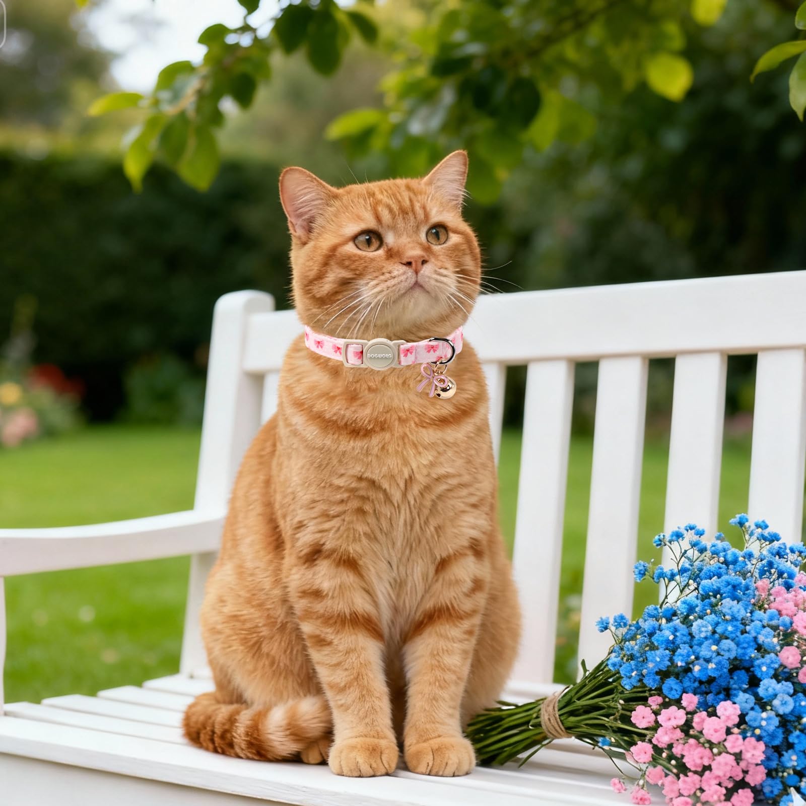 DogWong collar gato campana para saber dónde está tu mascota.