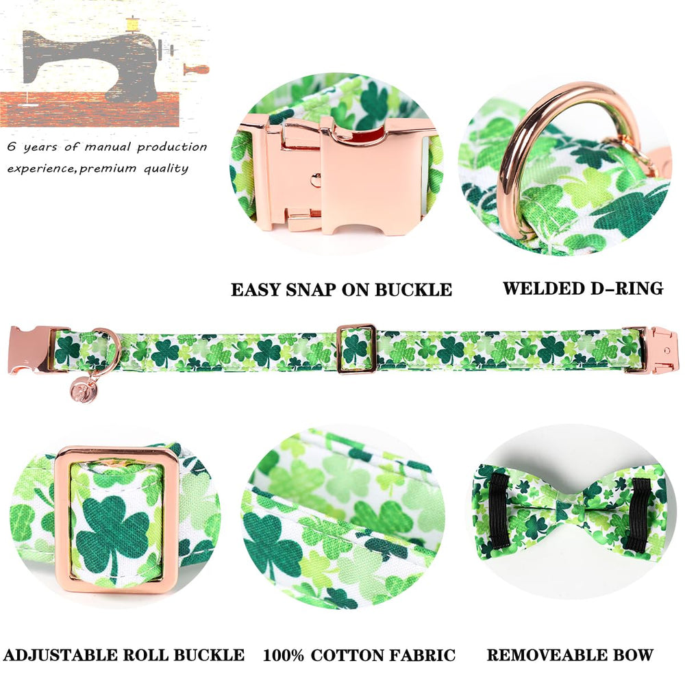 Collar DOGWONG lazo desmontable para personalizar el aspecto.