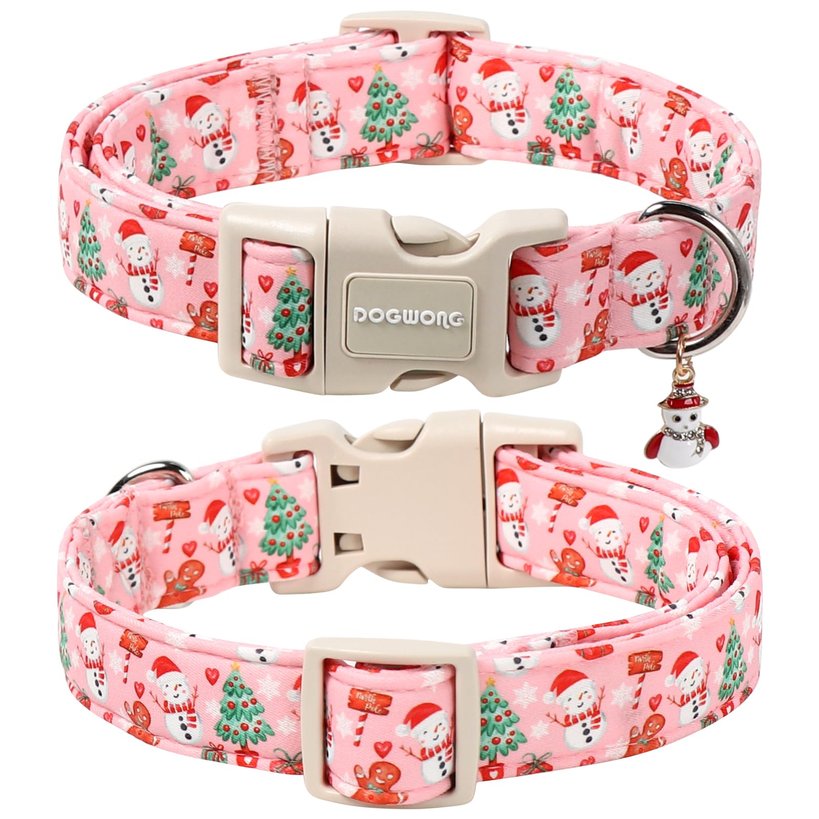 Collar DOGWONG con cierre rápido para ajuste sencillo y seguro.