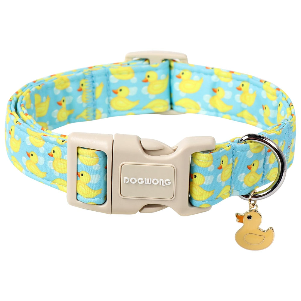 Collar DOGWONG de algodón ligero para paseos veraniegos y cómodo