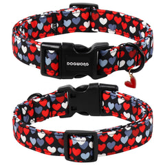 DOGWONG collar para perro, hebilla plástica resistente para uso diario.
