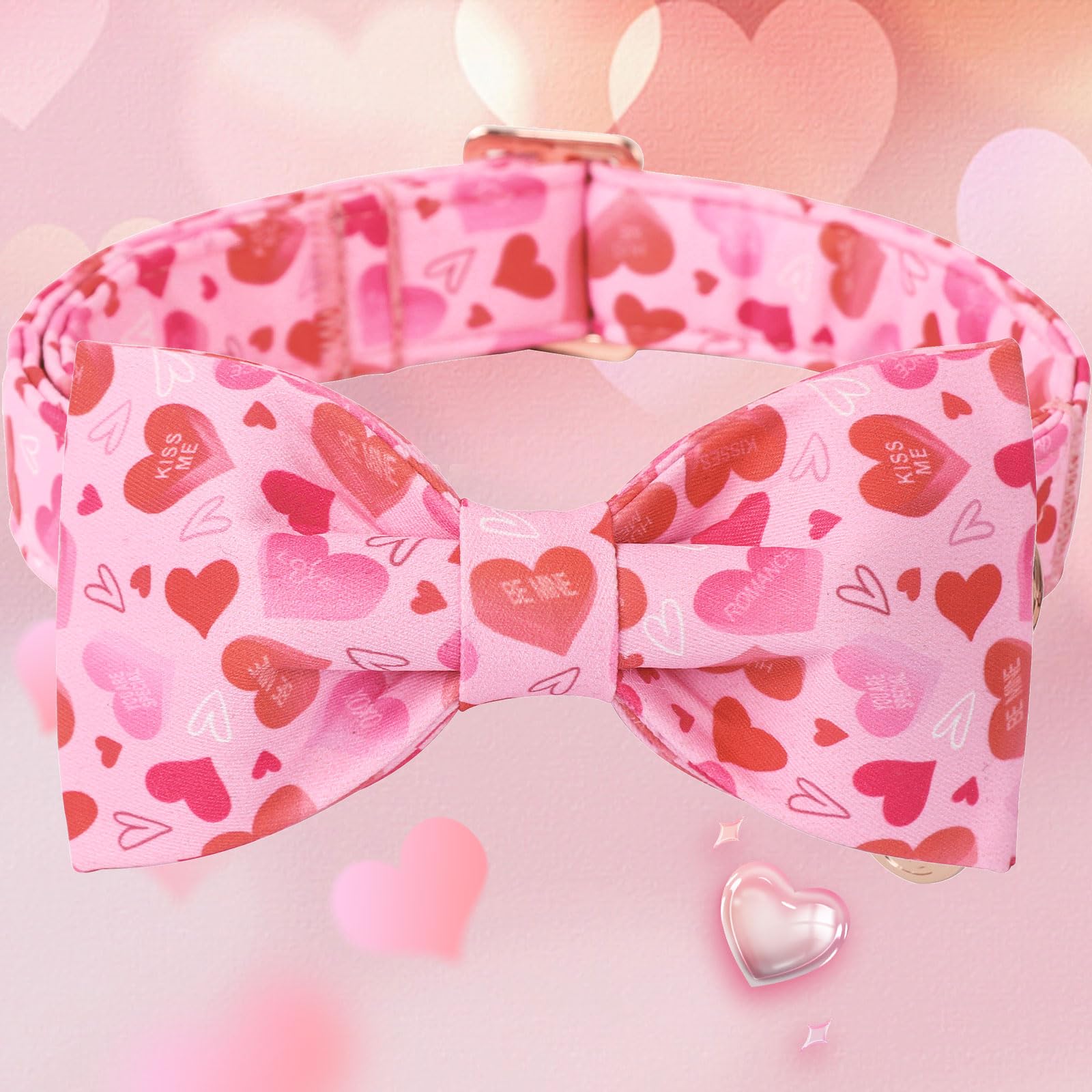 DOGWONG collar con hebilla rápida para ajuste seguro.