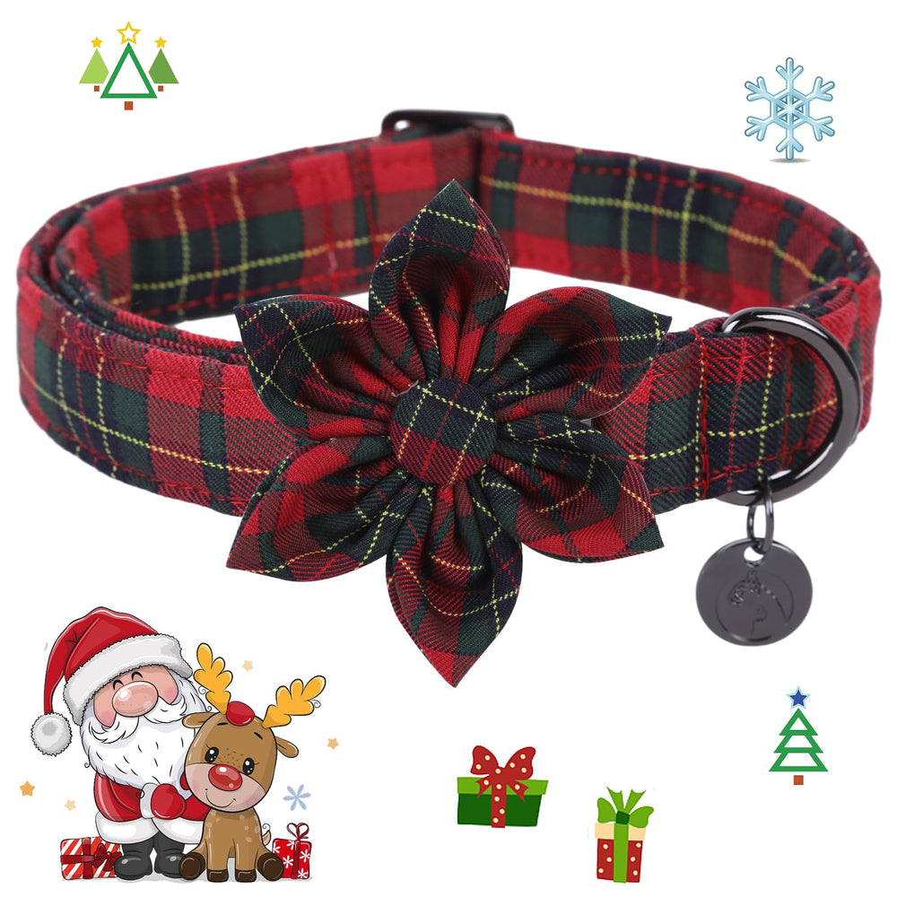 Collar DOGWONG de algodon y lino natural para uso diario cómodo