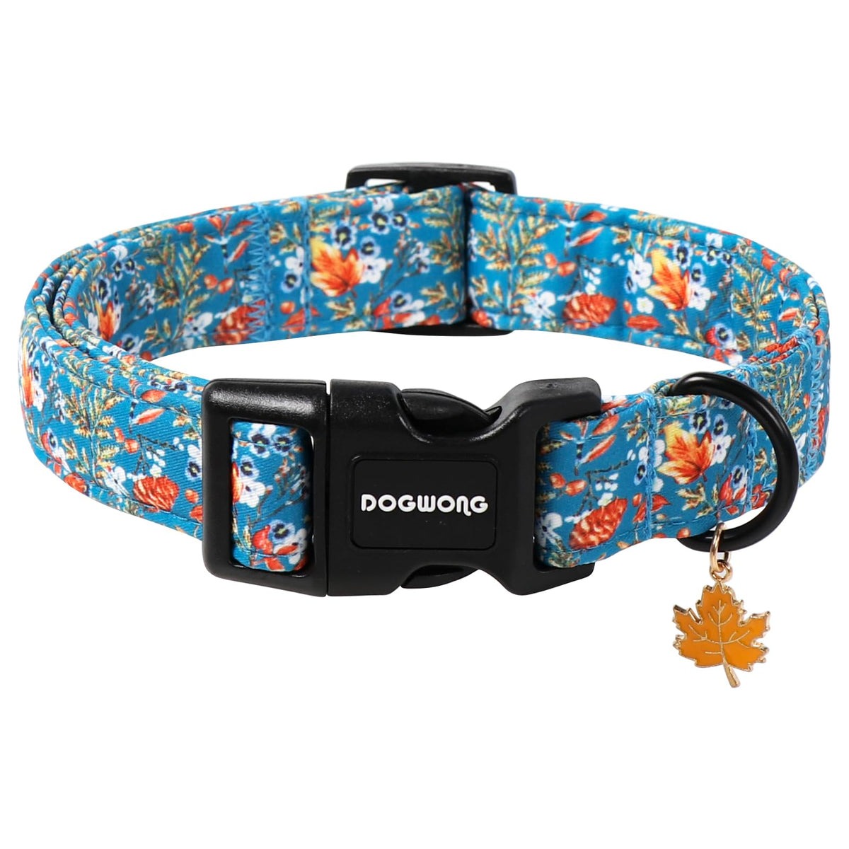 Collar DOGWONG otoño arce con hojas, cómodo para paseos.