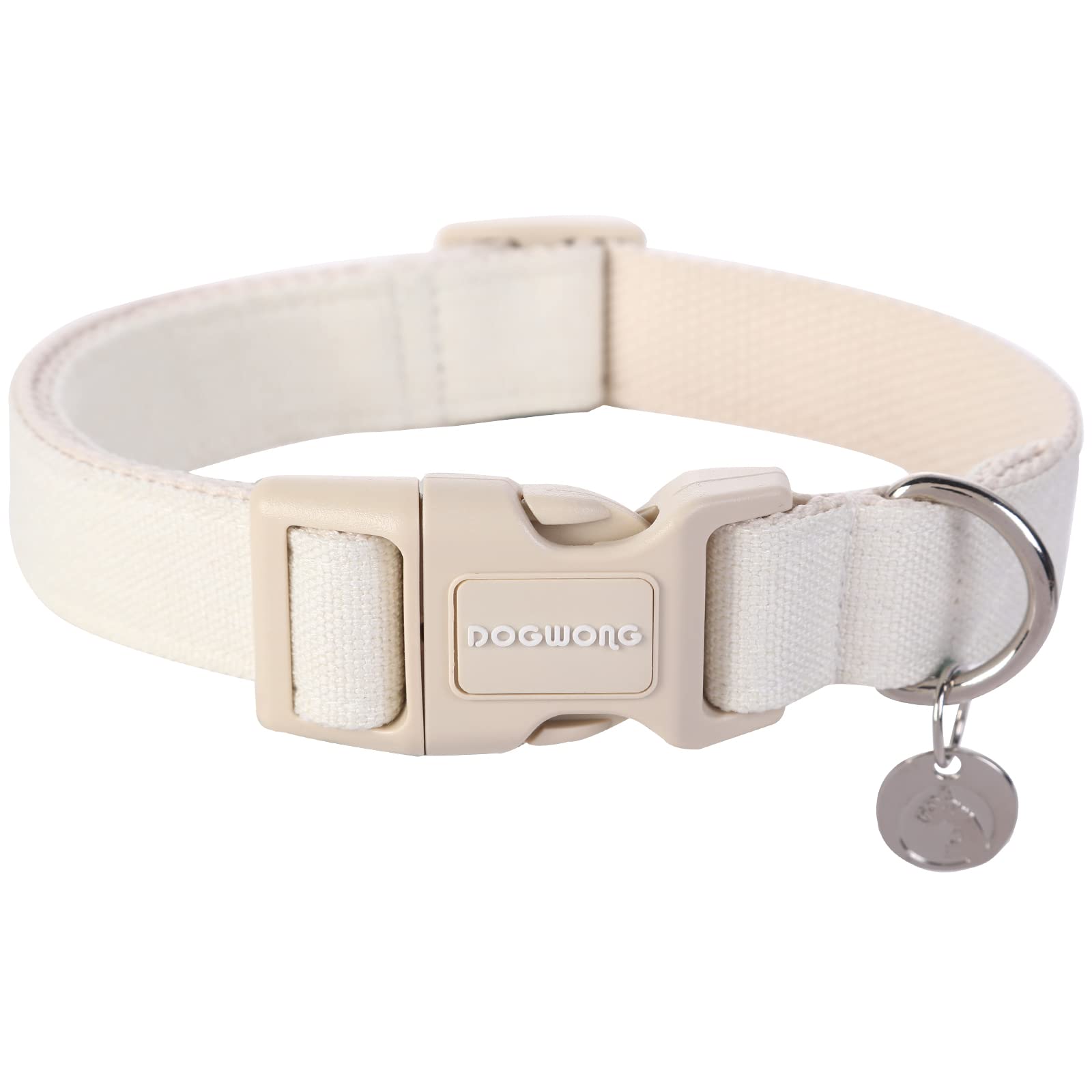 Collar DOGWONG con textura algodón-lino para uso diario
