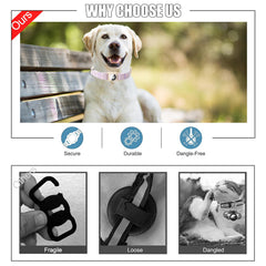 DOGWONG porta Airtag integrado con protección 360°.