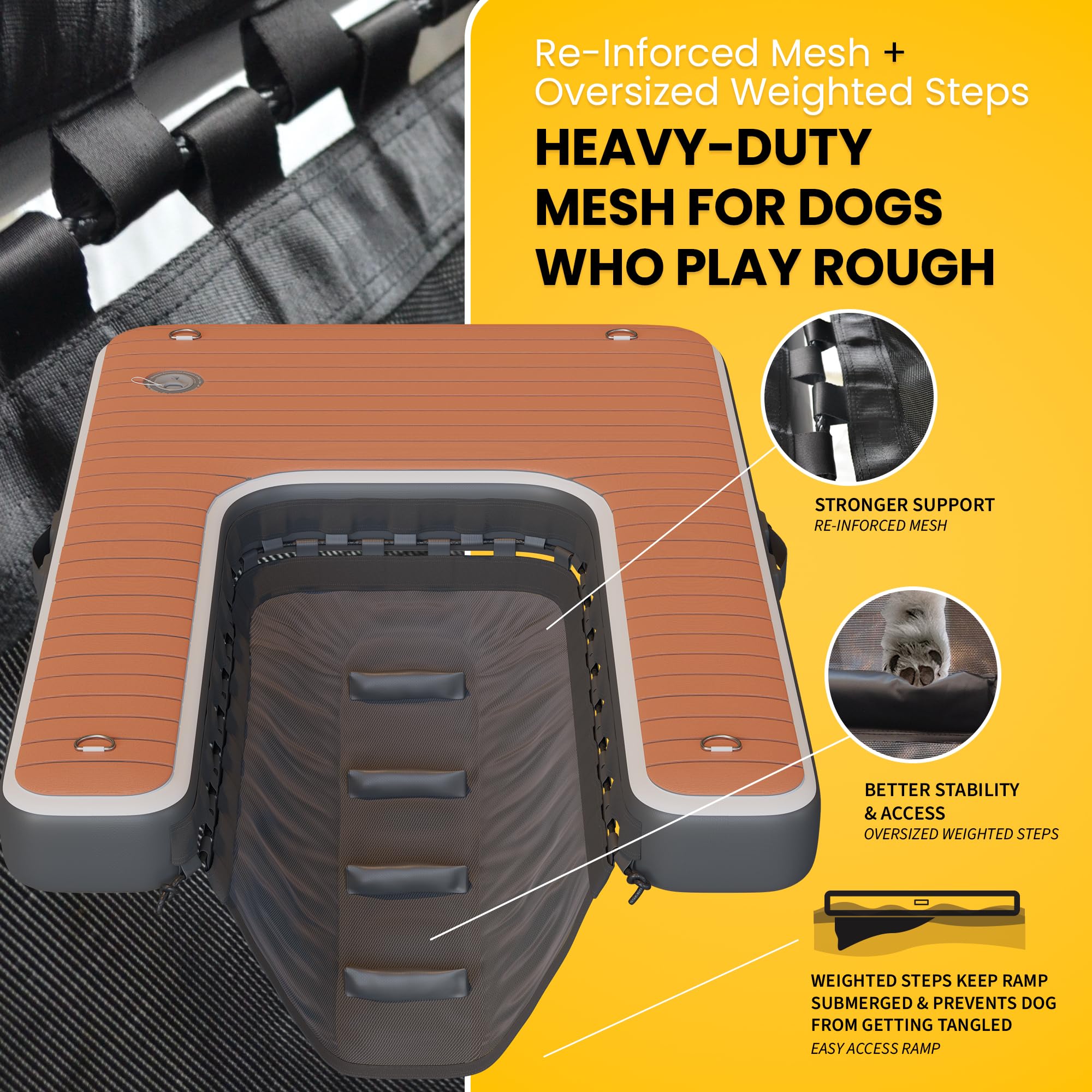 Dog-DOK diseño hecho en Estados Unidos de alta calidad para exterior
