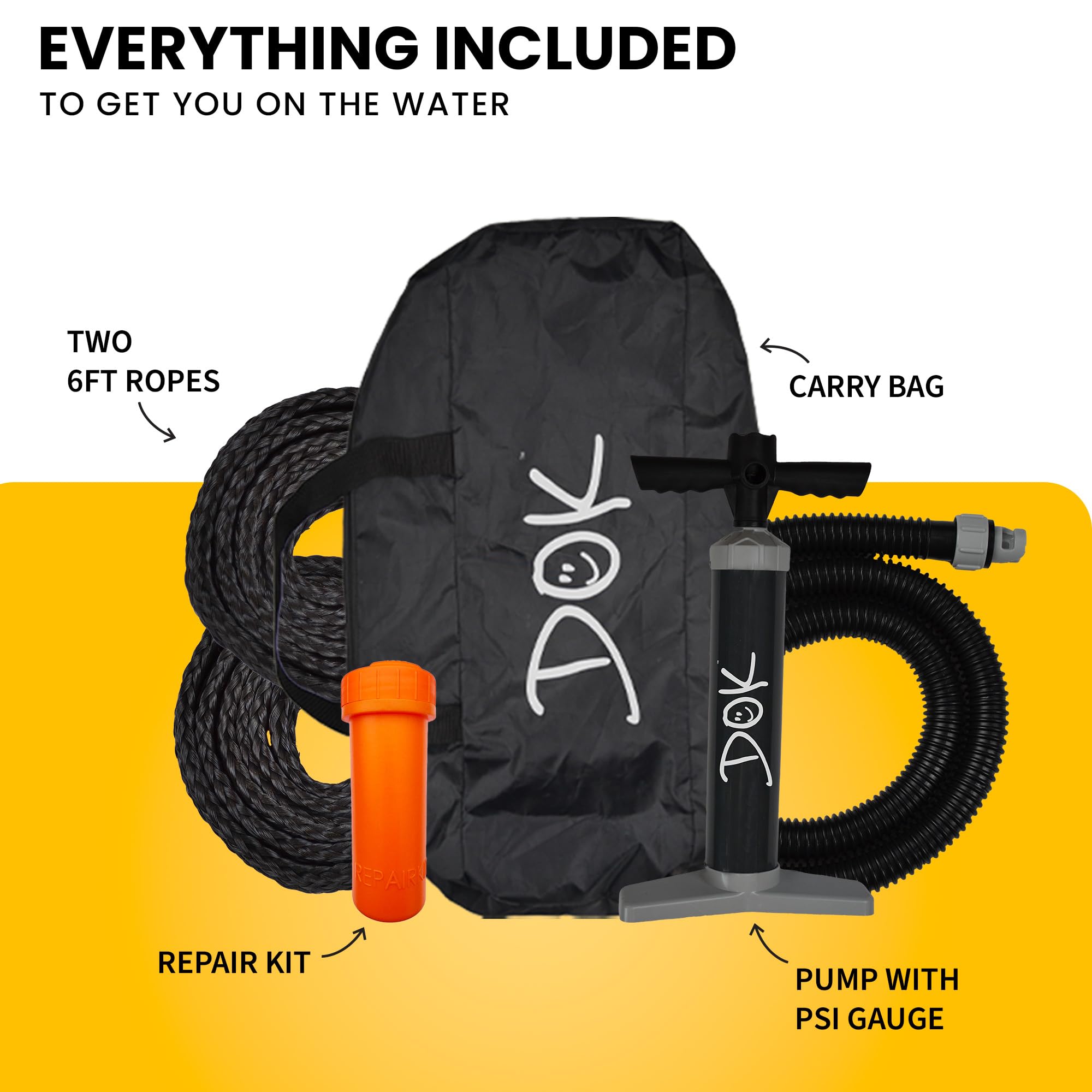 DOK Dog-DOK Mini montaje rápido y almacenamiento cómodo.
