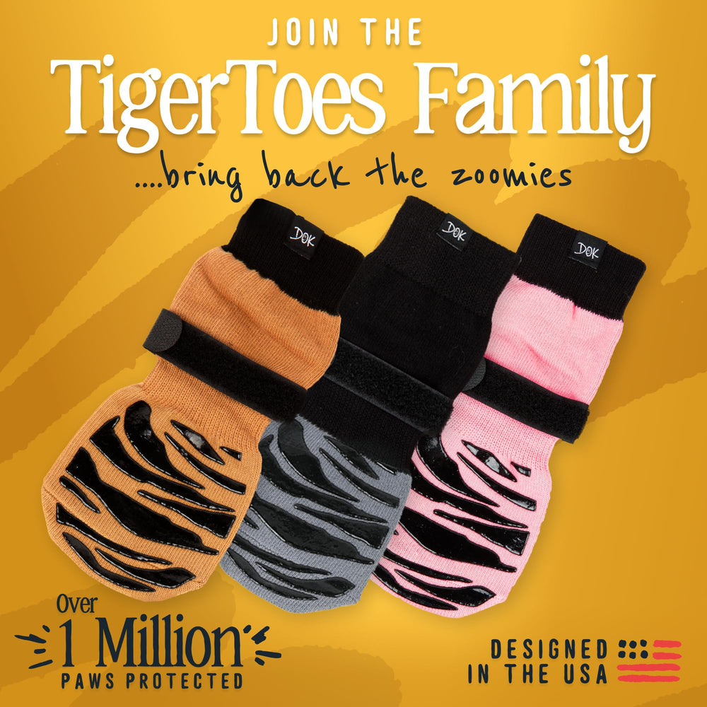 DOK TigerToes color verde bosque para estilo y seguridad.