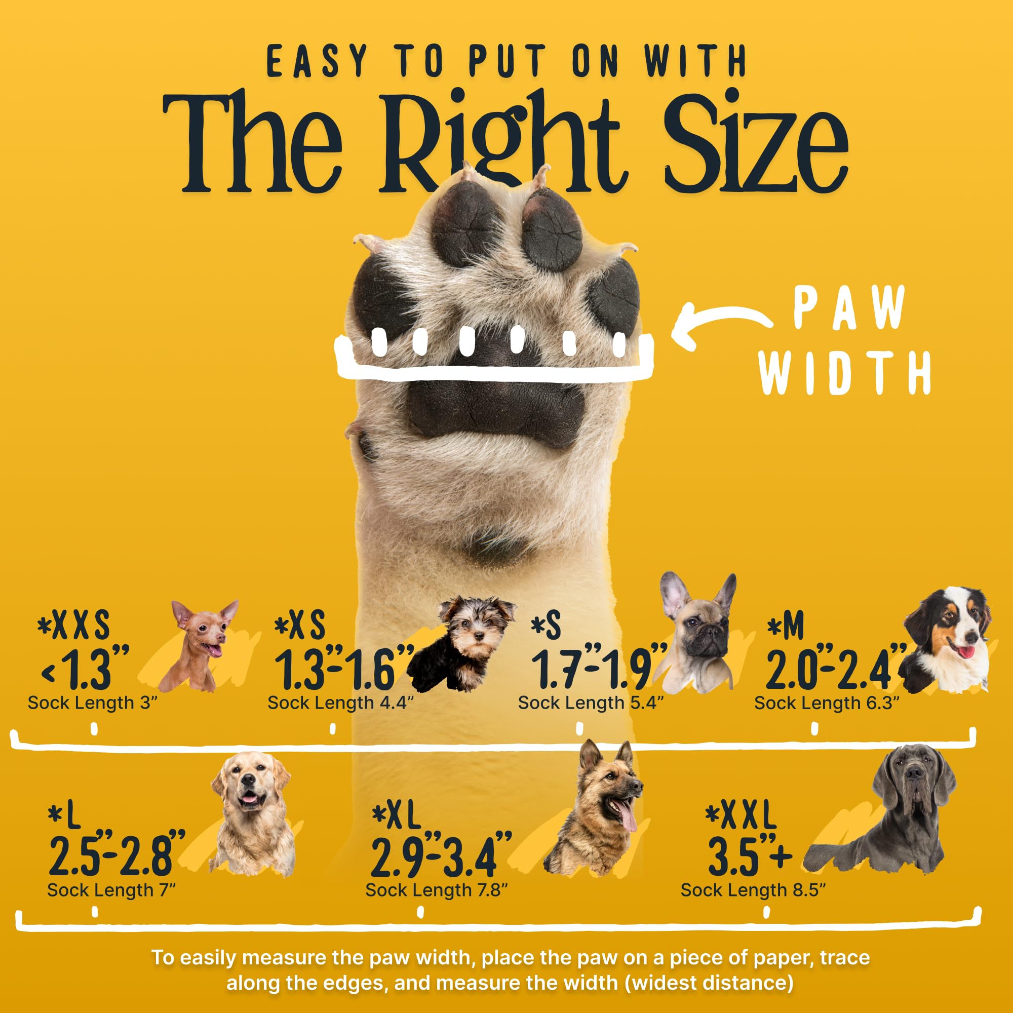 DOK TigerToes ideal para perros mayores, mejora la tracción en interiores.