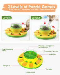DollSheriffgoo juego puzzle premios para perro fomenta resolución de problemas