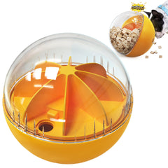 DollSheriffgoo Juguete interactivo para perros con bola sonora para estimular juego y exploración