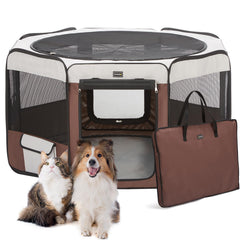 Donoro jaula-juego-perros-portatil, ideal para viajar con mascotas