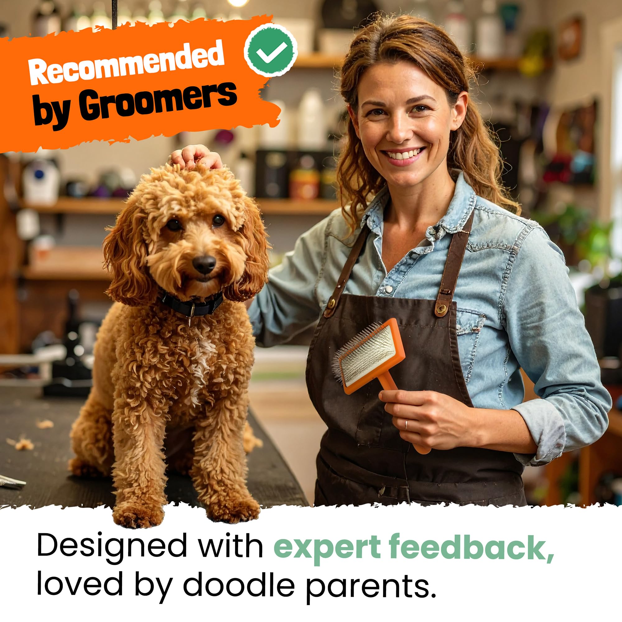 DOODLEEZ estuche de cuero sintético para transporte seguro.