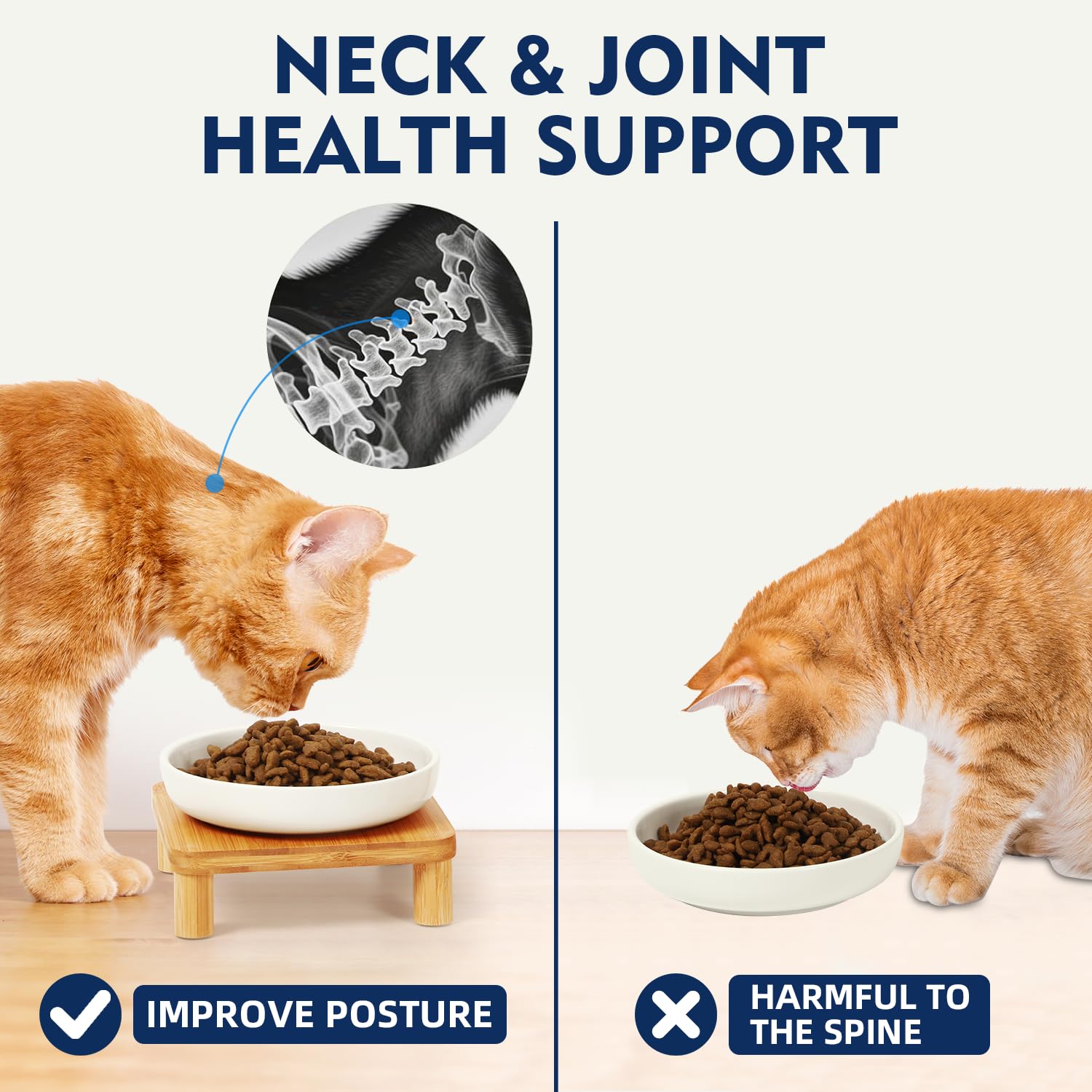 DoogCat alturas ajustables de 10,5 cm y 7,5 cm para adaptar al gato
