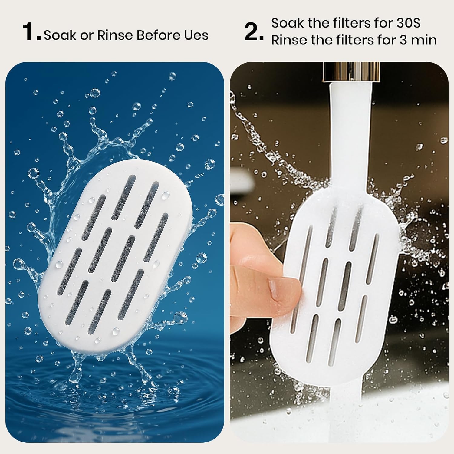 DOOOB fuente de agua para gatos, agua más pura para beber.