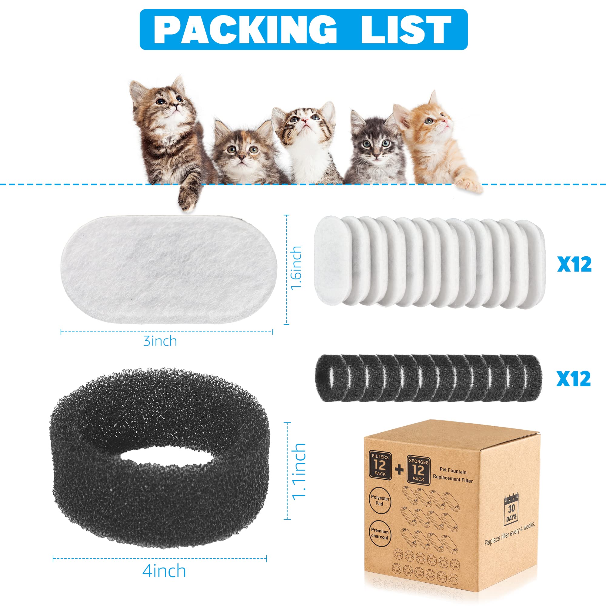 DOOOB filtros compatibles con acero inoxidable, fácil mantenimiento.