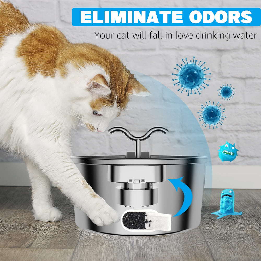 DOOOB diseño duradero y silencioso para fuente de gato