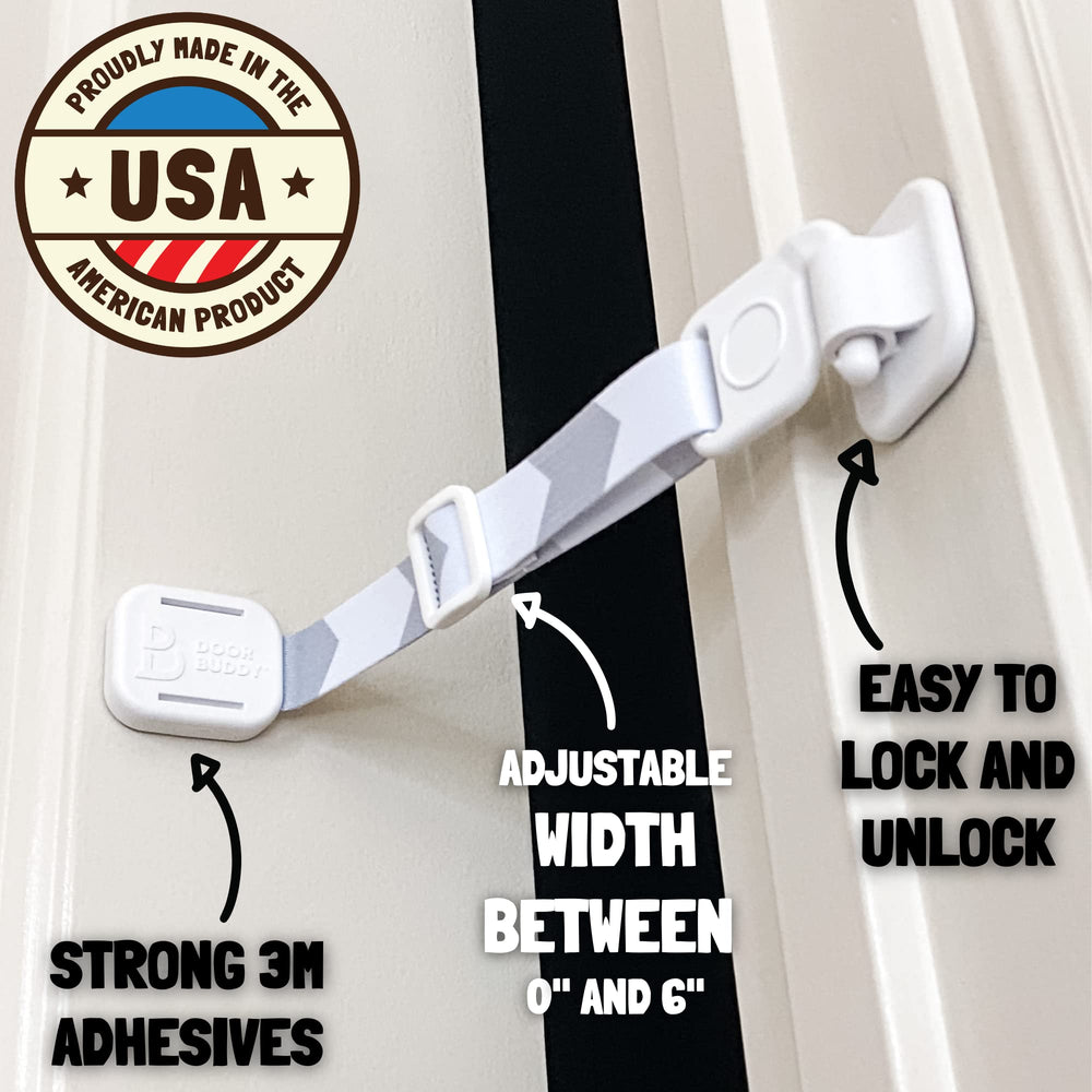 Door Buddy strap ajuste de puerta interior para adaptarse al tamaño del gato