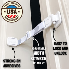 Door Buddy strap ajuste de puerta interior para adaptarse al tamaño del gato