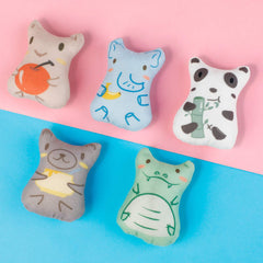 Dorakitten, juguete con hierba gatera, hámster para gatos curiosos y activos